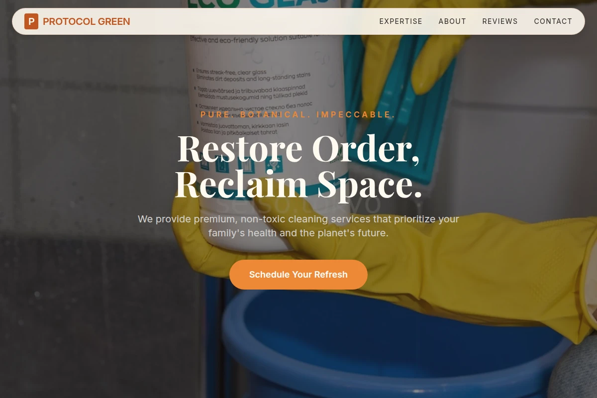 Protocol Green Cleaning