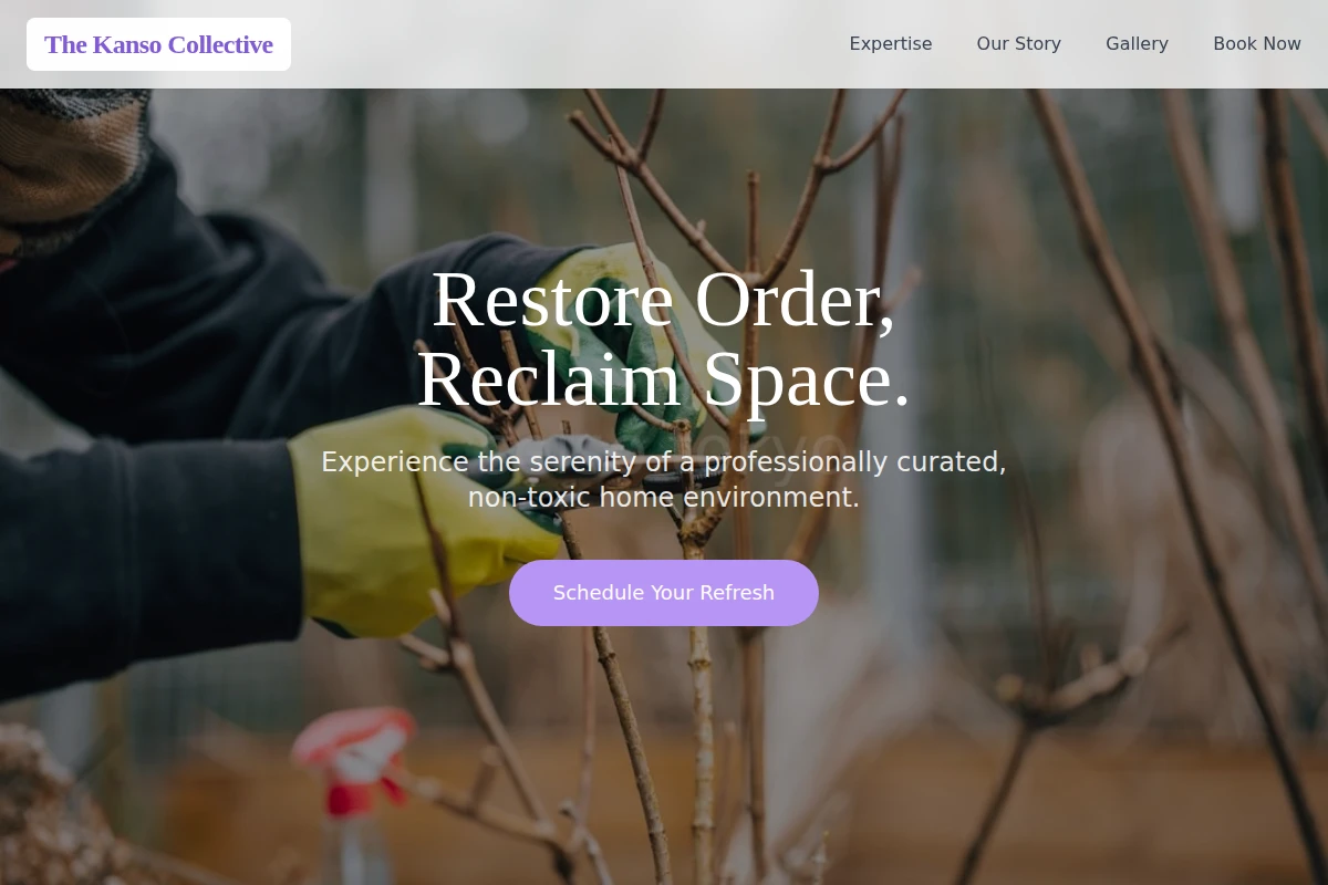 Clutter-free Green Cleaning