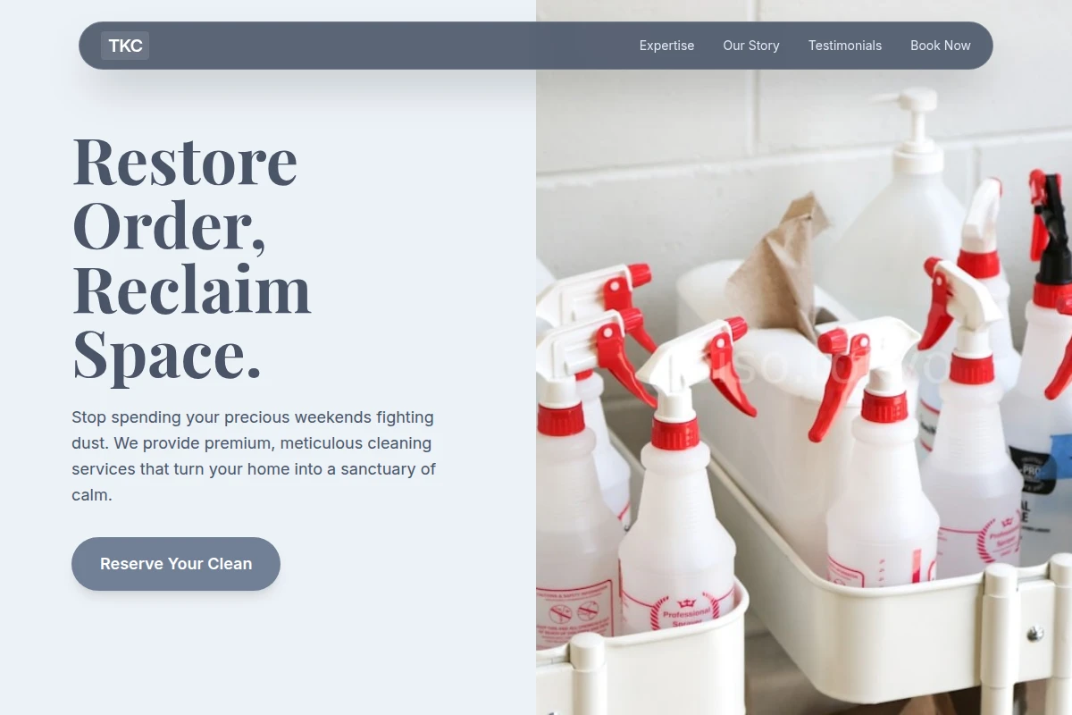 Clutter-free House Cleaning