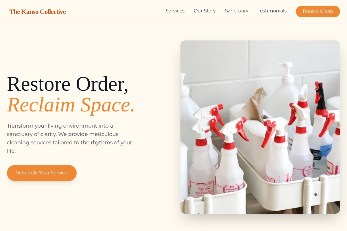 Clutter-free House Cleaning